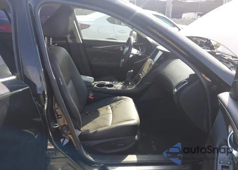 2018 Infiniti Q50 3.0T Luxe from USA, damaged, VIN JN1EV7AP9JM350848